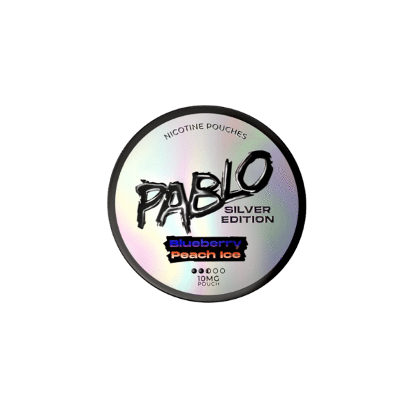 Pablo Silver Blueberry Peach Ice